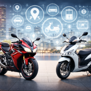 Two wheeler rental service